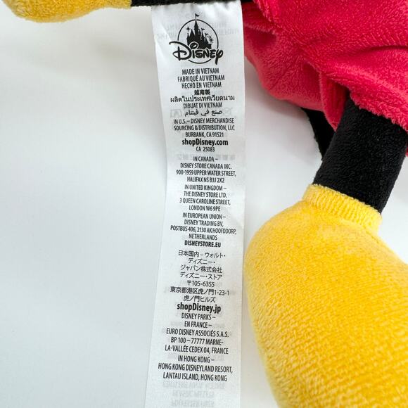 Disney Mickey Mouse Plush Stuffed Toy New with Tags Official Disney Parks Merch - Picture 9 of 9